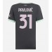 AC Milan Strahinja Pavlovic #31 Tredjedrakt Dame 2024-25 Kortermet